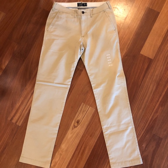 abercrombie mens chinos